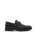 Steed Metal Bit Men's Shoes - Black Leather