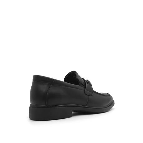 Steed Metal Bit Men's Shoes - Black Leather