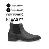 Otom Chelsea Men's Boots - Black Leather Waterproof