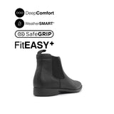 Otom Chelsea Men's Boots - Black Leather Waterproof