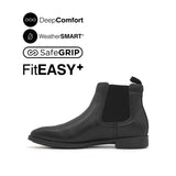 Otom Chelsea Men's Boots - Black Leather Waterproof