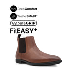 Otom Chelsea Men's Boots - Cigar Tan Leather Waterproof