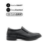 Otom Slip On AT Men's Shoes - Black Leather WP