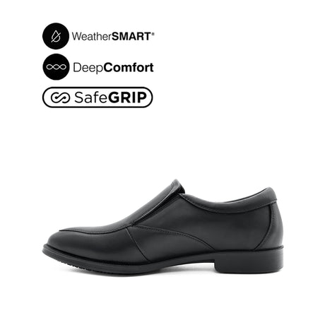 Otom Slip On AT Men's Shoes - Black Leather WP
