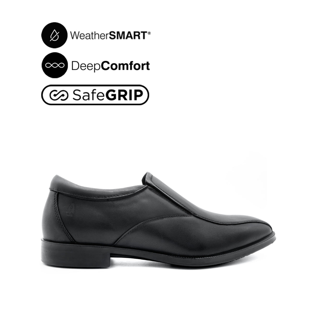 Otom Slip On BT Men's Shoes - Black Leather WP