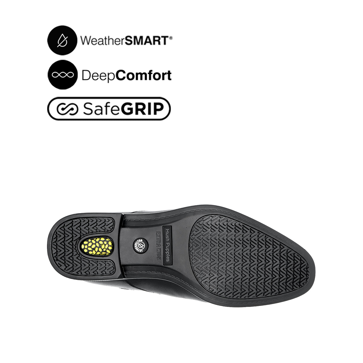 Otom Slip On BT Men's Shoes - Black Leather WP
