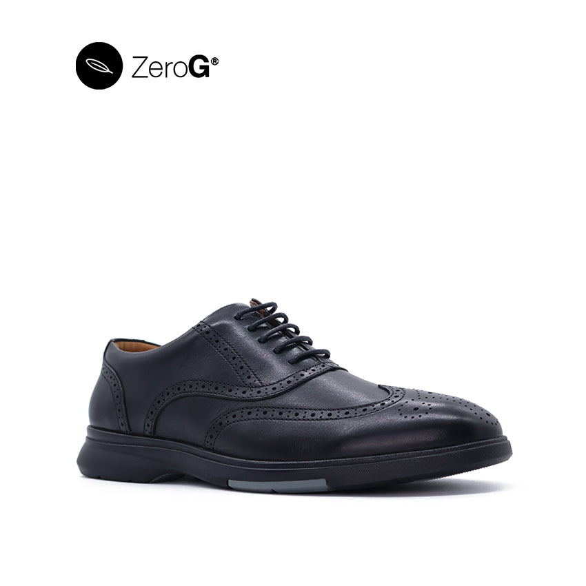 Edvin Lace Up WT Men's Shoes -  Black Leather