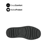 Tanveer Venetian Men's Shoes - Black Nubuck Leather Hush Puppies Philippines