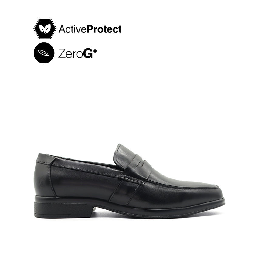 Graham Penny Men's Shoes - Black Leather