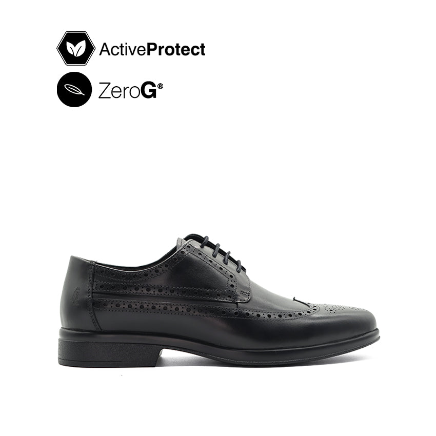 Discount on Hush Puppies  shoes - SKU: Graham Lace Up WT Men's Shoes - Black Leather