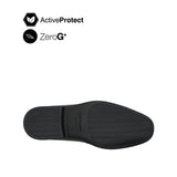 Graham Toe Cap Men's Shoes - Black Leather