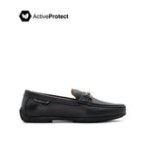 Heinrich Bit Men's Shoes - Black Tumbled Leather