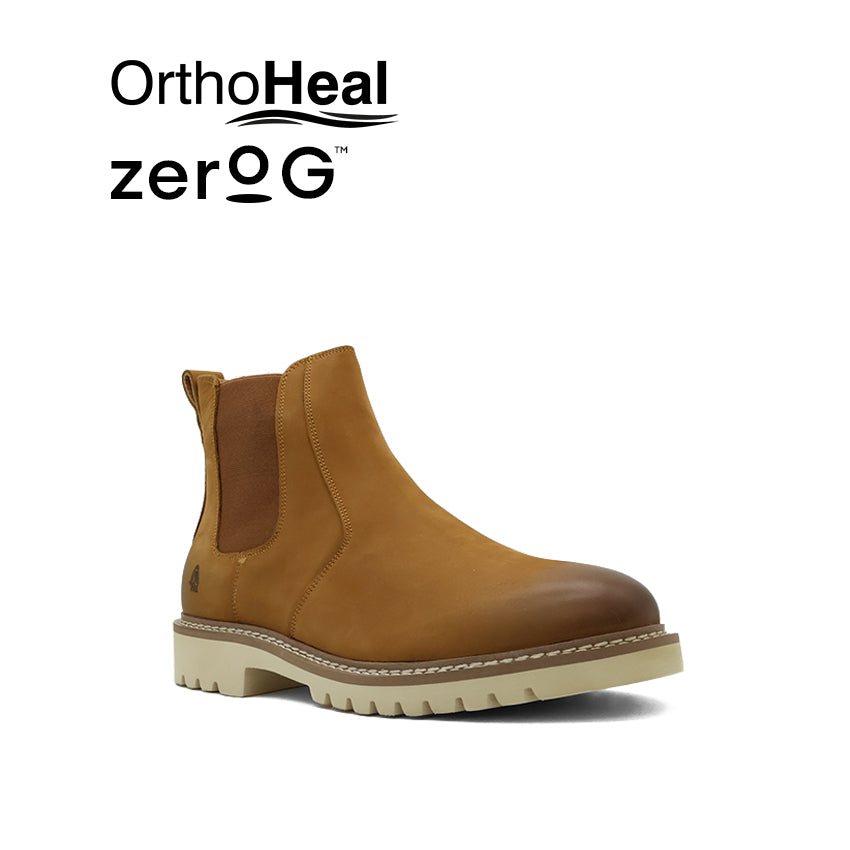 Mens chelsea boots tan hotsell