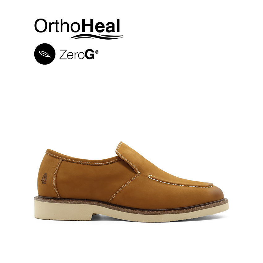 Discount on Hush Puppies  shoes - SKU: Jeremy Slip On At Men's Shoes - Tan Nubuck