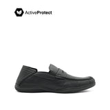 Jalen Penny Men's Shoes - Black Tumbled Leather