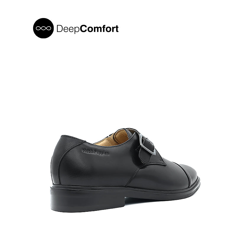 Kane Monk Strap TC Men's Shoes - Black Leather