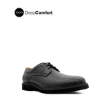 Marcus Lace Up PT Men's Shoes - Black Tumbled Leather