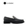 Marcus Slip On MT Men's Shoes - Black Tumbled Leather