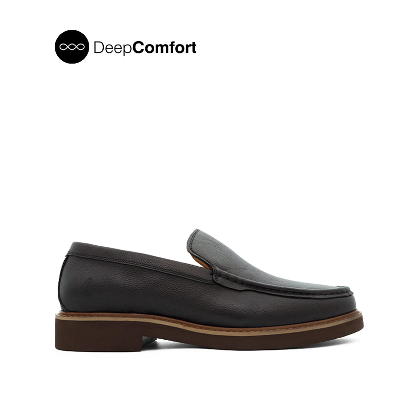 Discount on Hush Puppies  shoes - SKU: Marcus Slip On MT Men's Shoes - Brown Tumbled Leather