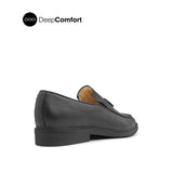Nunzio Tassel Men's Shoes - Black Leather