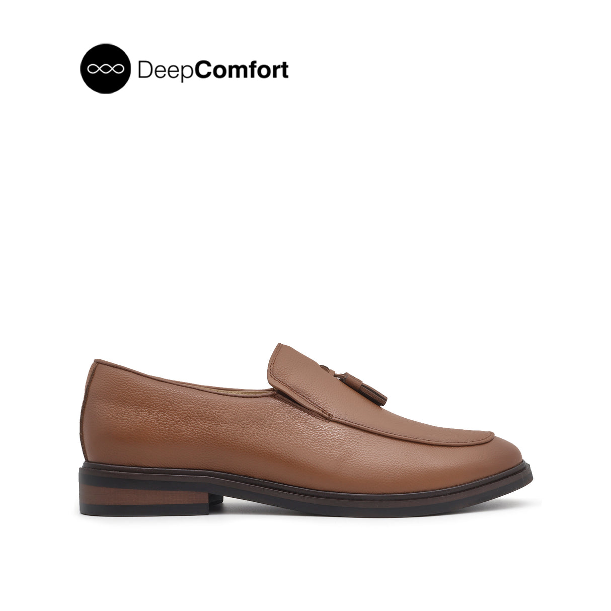 Nunzio Tassel Men's Shoes - Tan Leather