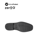 Osrik Slip On Bit Men's Shoes - Black Leather