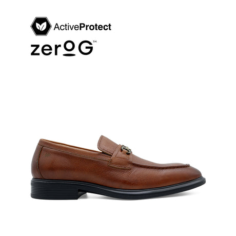 Osrik Slip On Bit Men's Shoes - Tan Leather