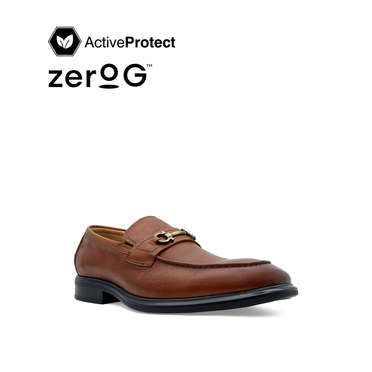 Osrik Slip On Bit Men's Shoes - Tan Leather