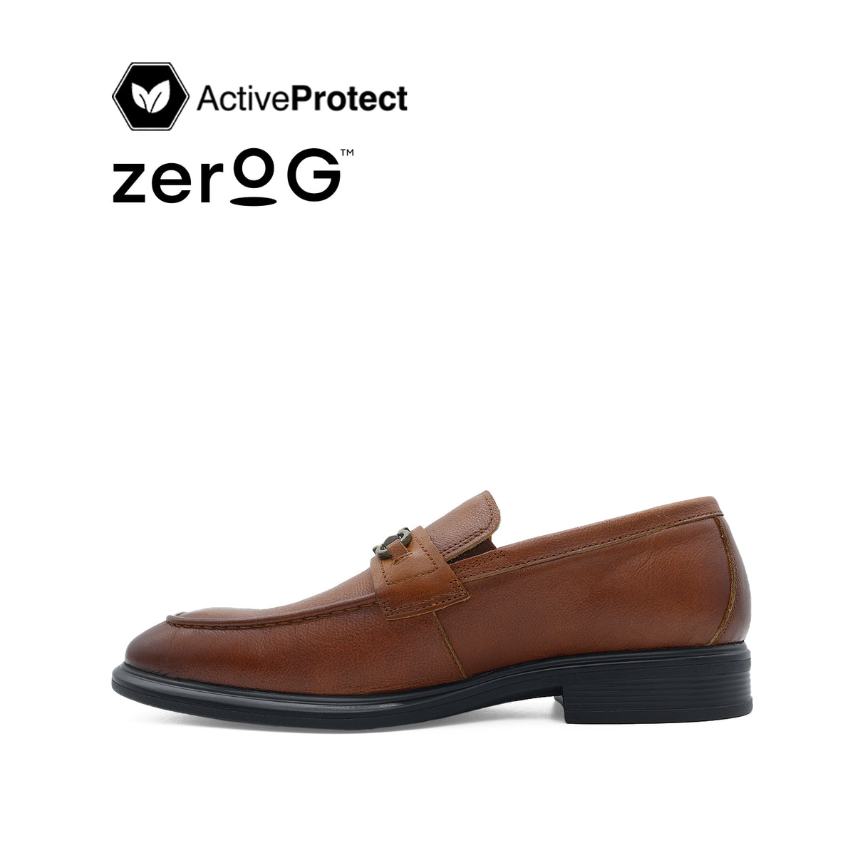 Osrik Slip On Bit Men's Shoes - Tan Leather