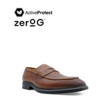 Osrik Slip On Penny Men's Shoes - Tan Leather