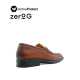 Osrik Slip On Penny Men's Shoes - Tan Leather