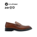 Osrik Slip On Penny Men's Shoes - Tan Leather