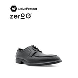 Osrik Lace Up Apron Toe Men's Shoes - Black Leather