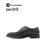 Osrik Lace Up Apron Toe Men's Shoes - Black Leather
