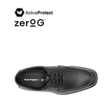 Osrik Lace Up Apron Toe Men's Shoes - Black Leather