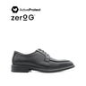 Osrik Lace Up Apron Toe Men's Shoes - Black Leather