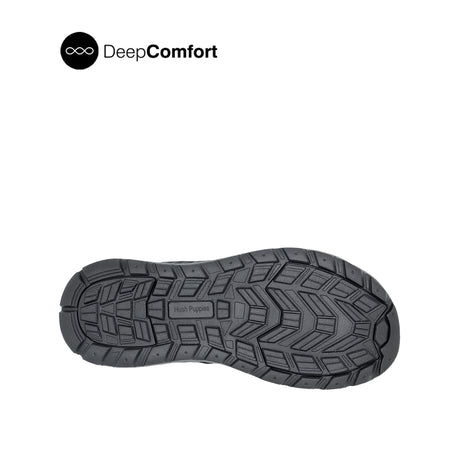 Rush Slides Men's Sandals - Black Leather