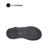 Rush Backstrap Men's Sandals - Black Leather