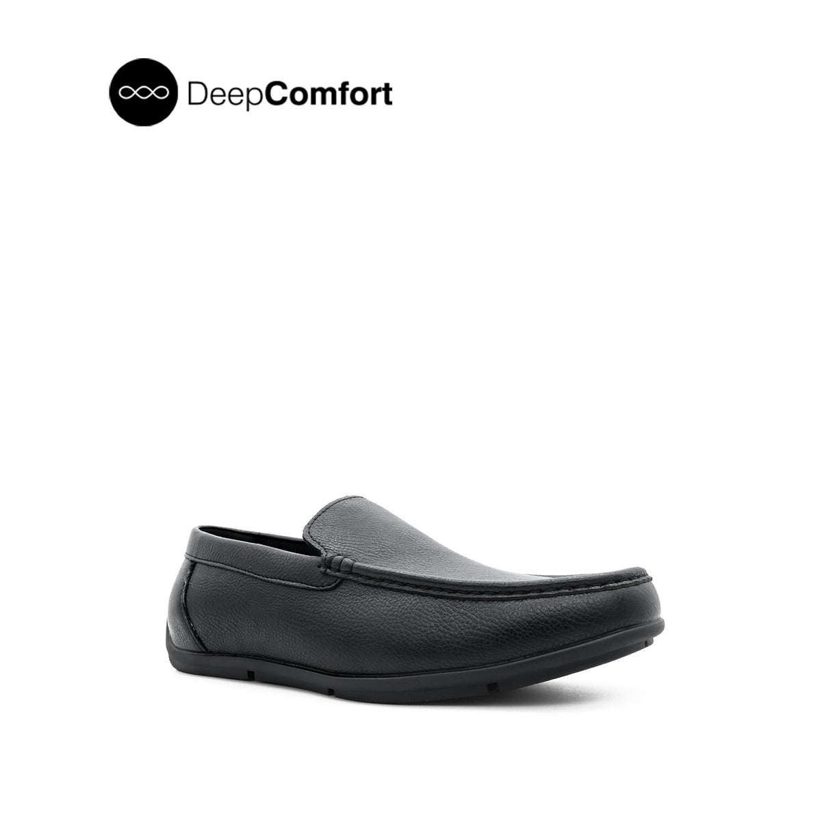 Schylar Venetian Men's Shoes - Black Leather