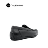 Schylar Venetian Men's Shoes - Black Leather