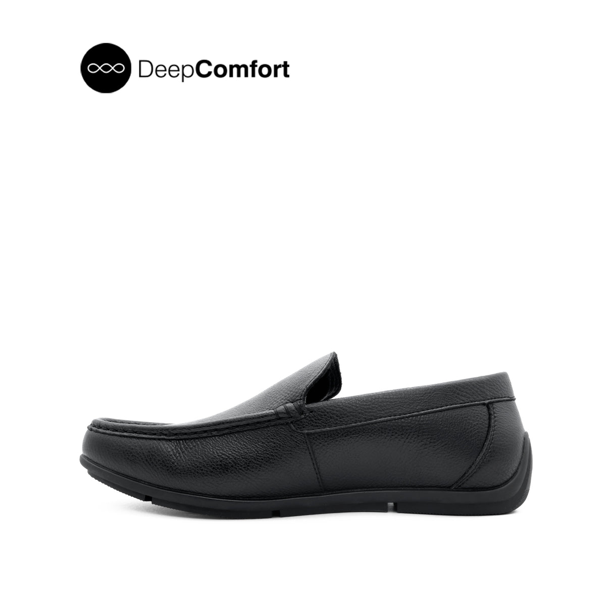 Schylar Venetian Men's Shoes - Black Leather