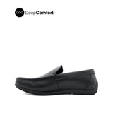 Schylar Venetian Men's Shoes - Black Leather