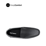Schylar Venetian Men's Shoes - Black Leather