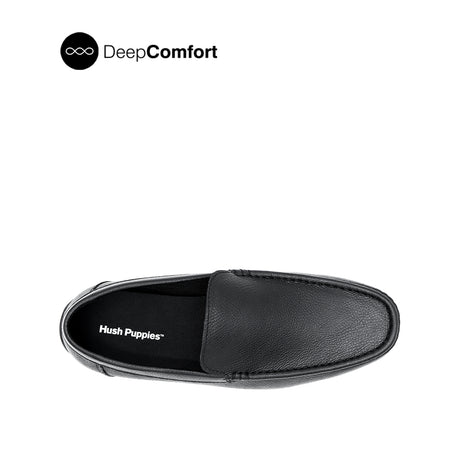 Schylar Venetian Men's Shoes - Black Leather