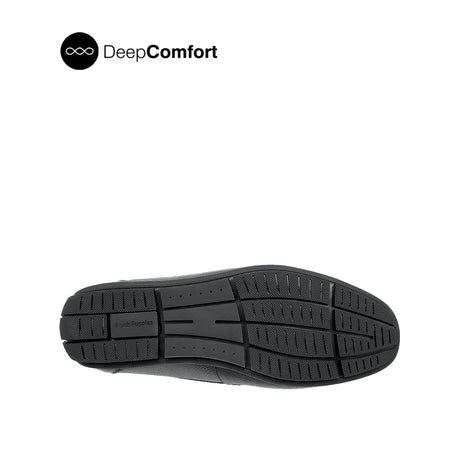 Schylar Venetian Men's Shoes - Black Leather