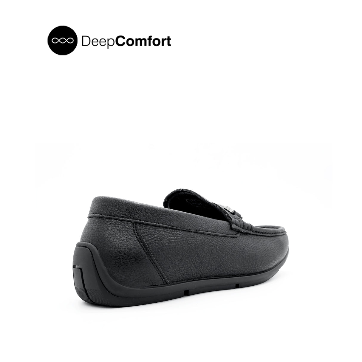 Schylar Metal Bit Men's Shoes - Black Leather