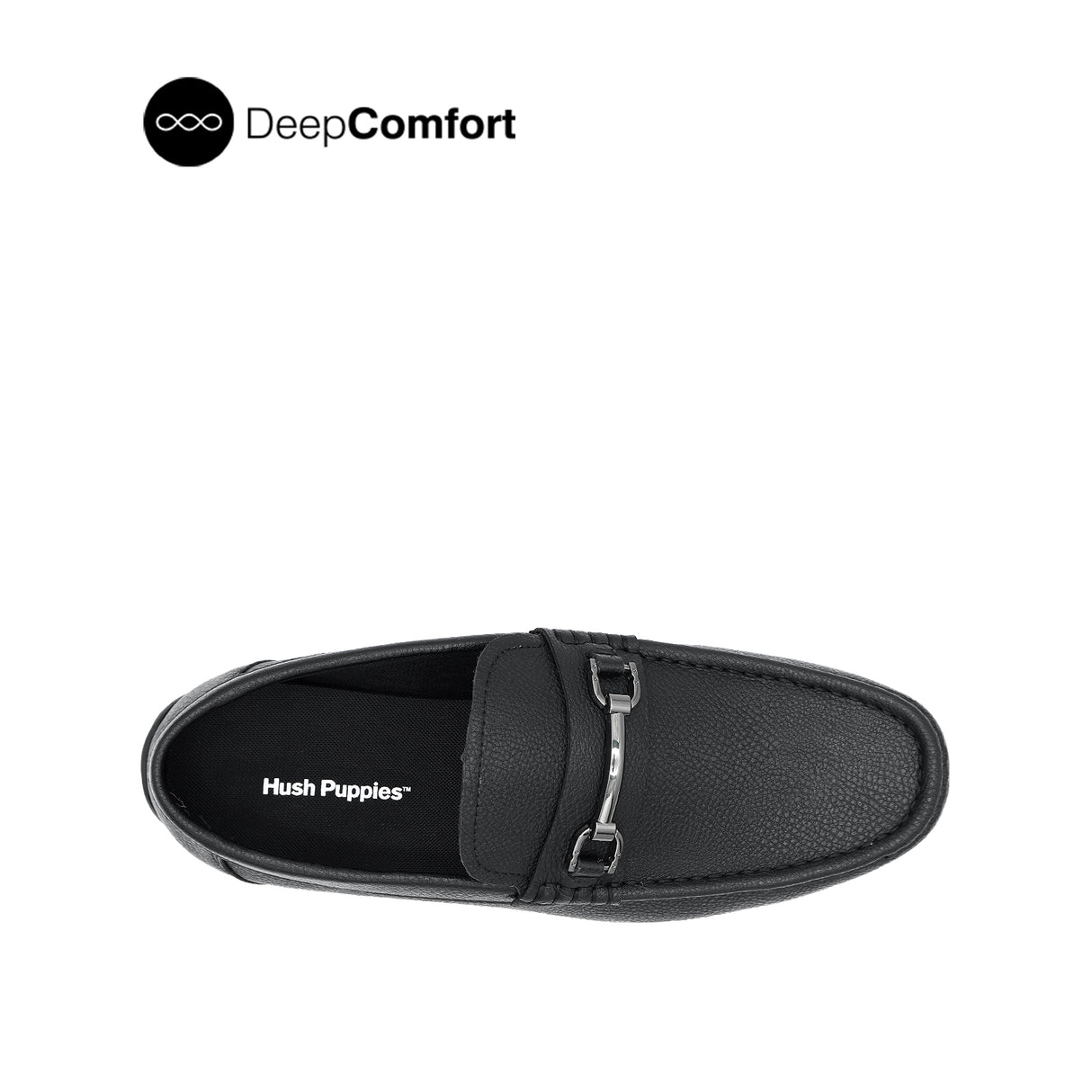 Schylar Metal Bit Men's Shoes - Black Leather