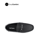 Schylar Metal Bit Men's Shoes - Black Leather