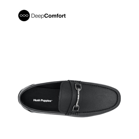 Schylar Metal Bit Men's Shoes - Black Leather