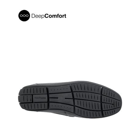 Schylar Metal Bit Men's Shoes - Black Leather